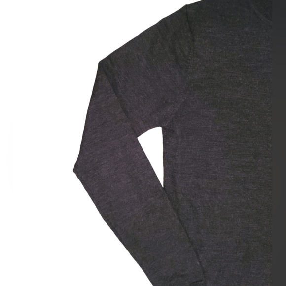 Banana Republic Turtleneck Size M Charcoal - Picture 3 of 8